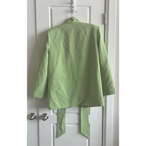 ZARA LIME BLAZER W/ MULTIWAY BELT - Picture 3 of 6